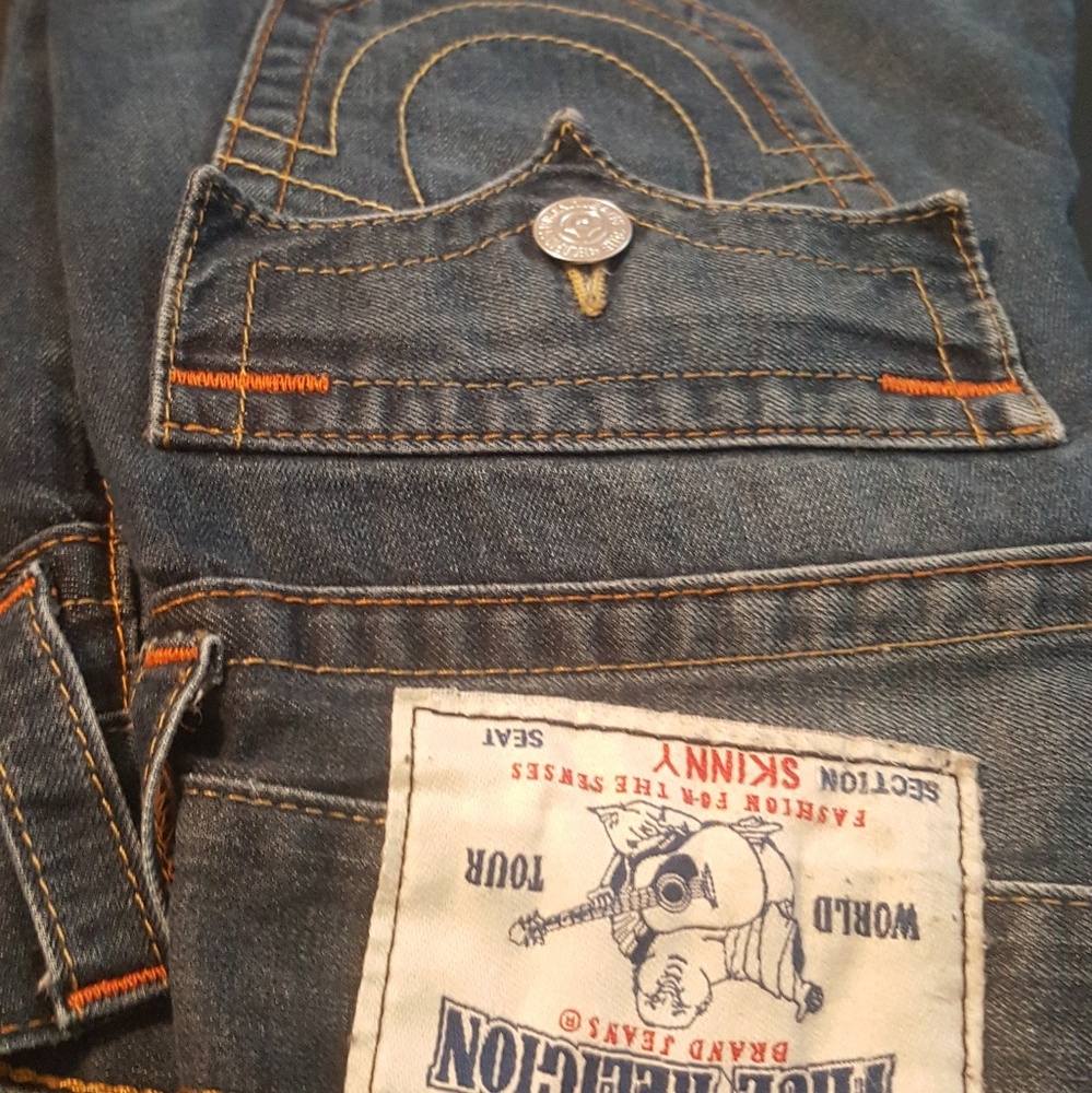 Skinny true religion jeans size 27